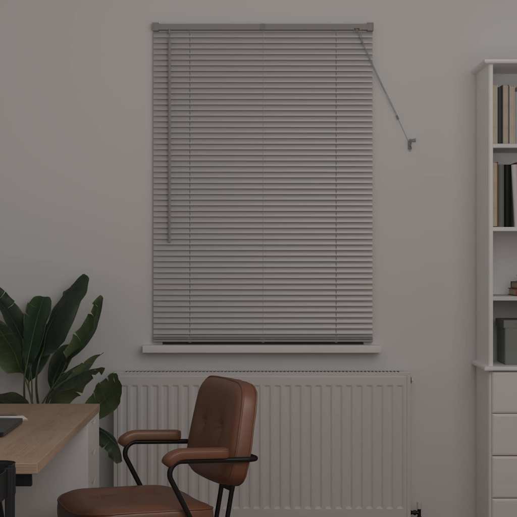 Vidaxl venetiaanse jaloezieën zilver 175 x 90 cm aluminium
