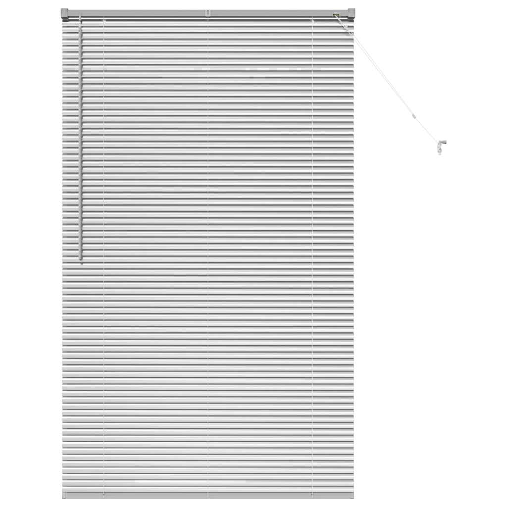 Vidaxl venetiaanse jaloezieën zilver 175 x 105 cm aluminium