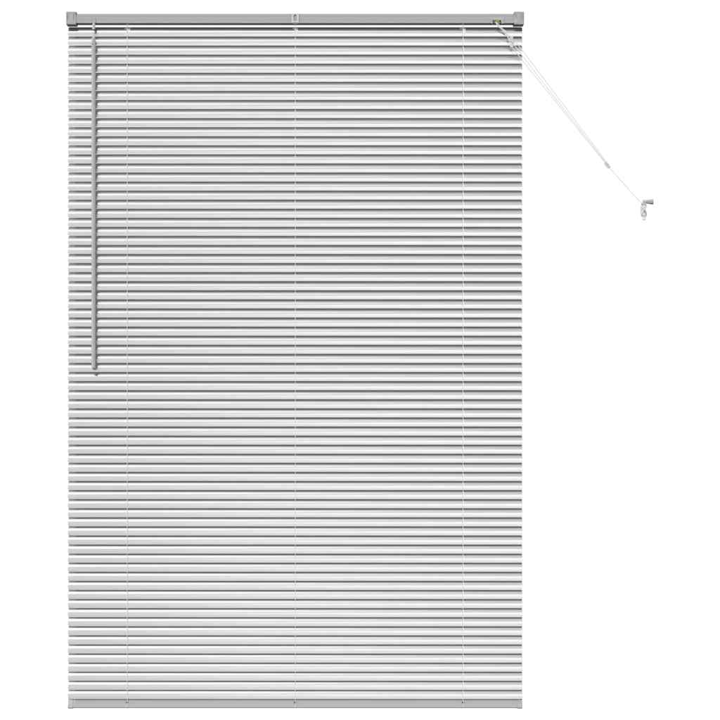 Vidaxl venetiaanse jaloezieën zilver 175 x 110 cm aluminium