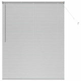 Vidaxl venetiaanse jaloezieën zilver 175 x 150 cm aluminium