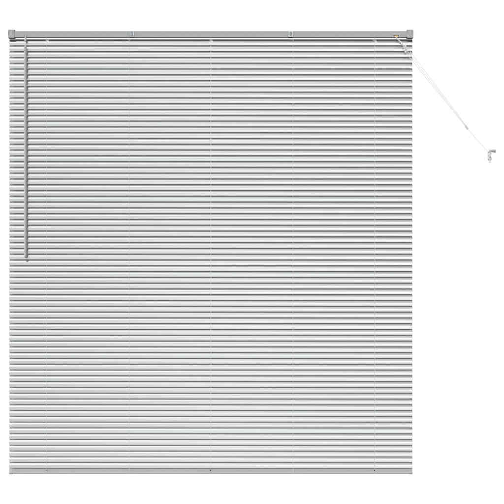 Vidaxl venetiaanse jaloezieën zilver 175 x 155 cm aluminium