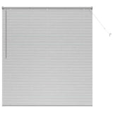 Vidaxl venetiaanse jaloezieën zilver 175 x 160 cm aluminium