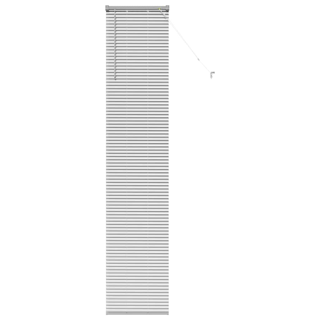Vidaxl venetiaanse jaloezieën zilver 220 x 45 cm aluminium
