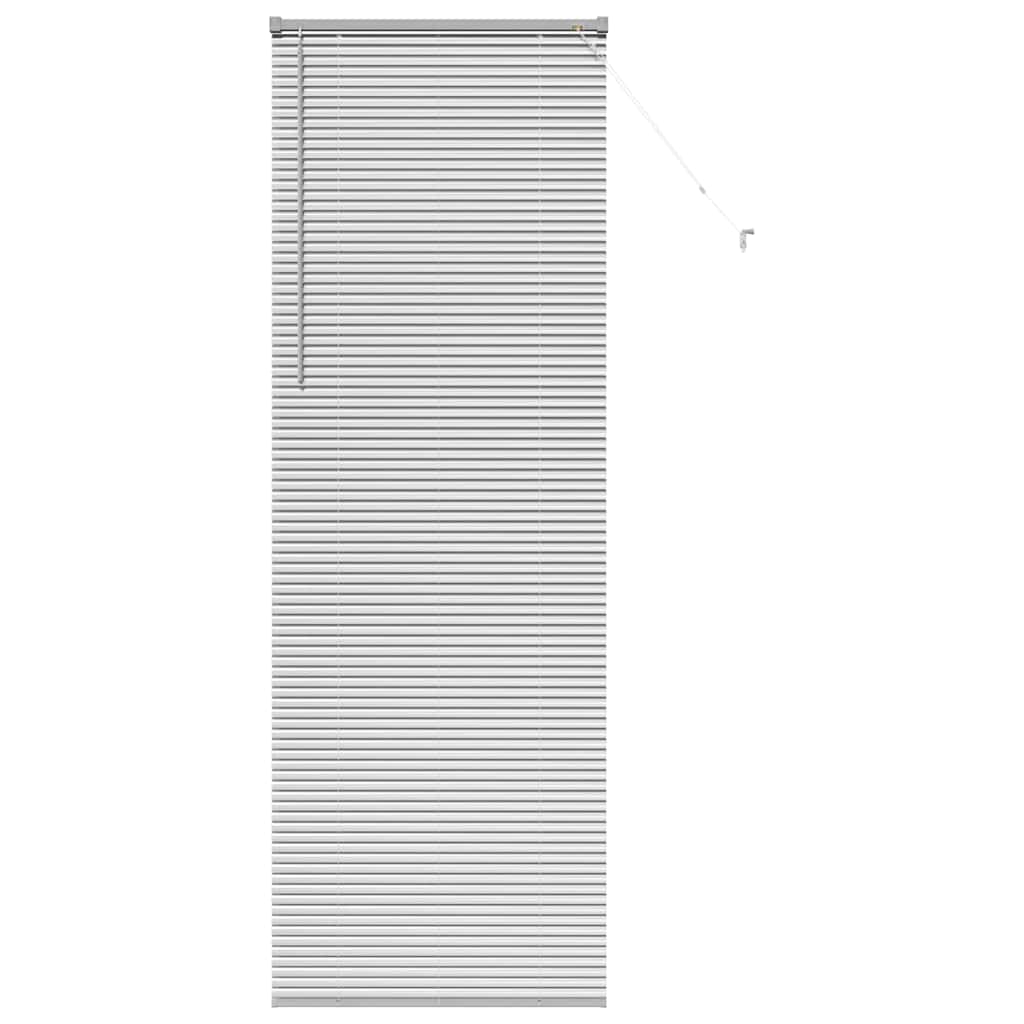 Vidaxl venetiaanse jaloezieën zilver 220 x 75 cm aluminium