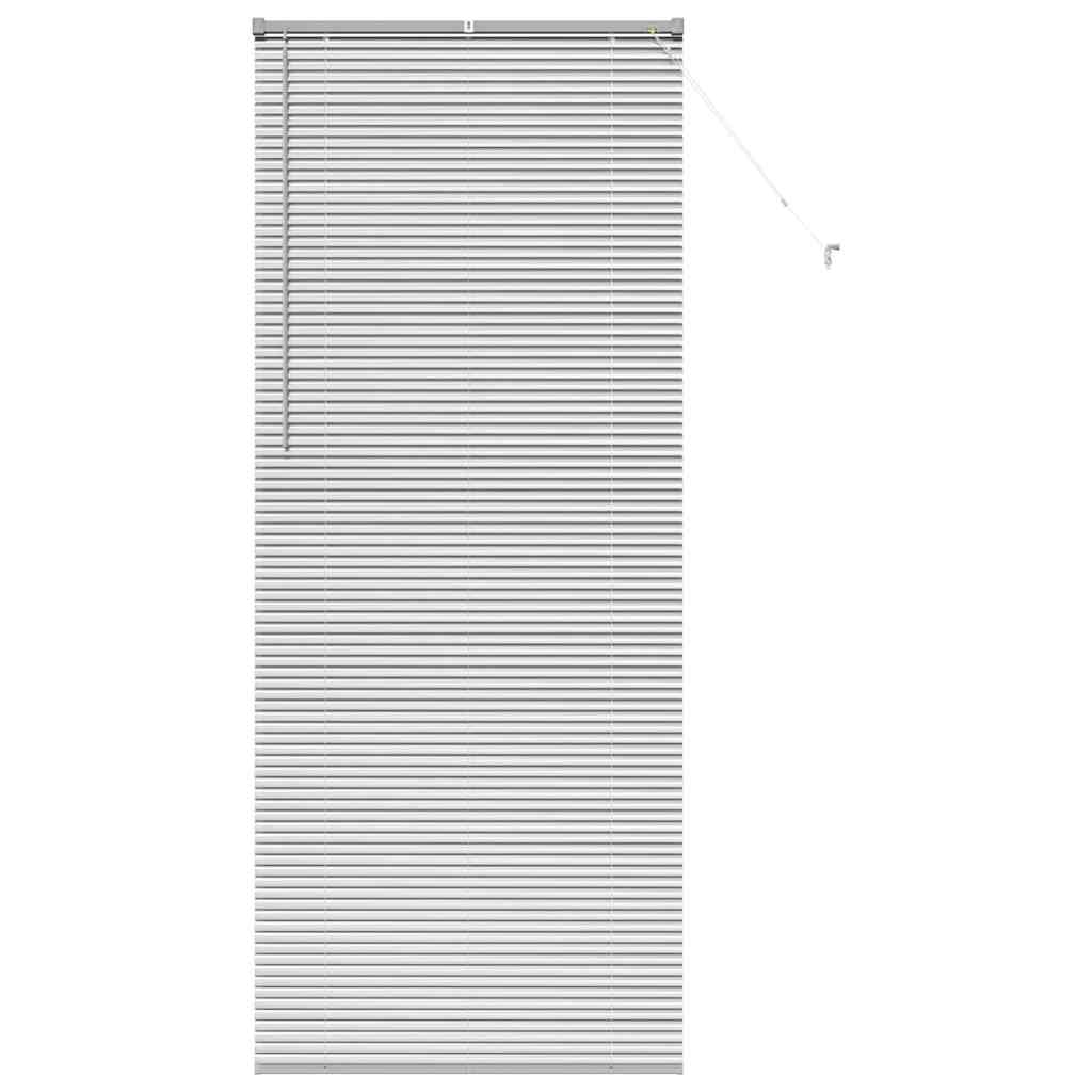 Vidaxl venetiaanse jaloezieën zilver 220 x 85 cm aluminium