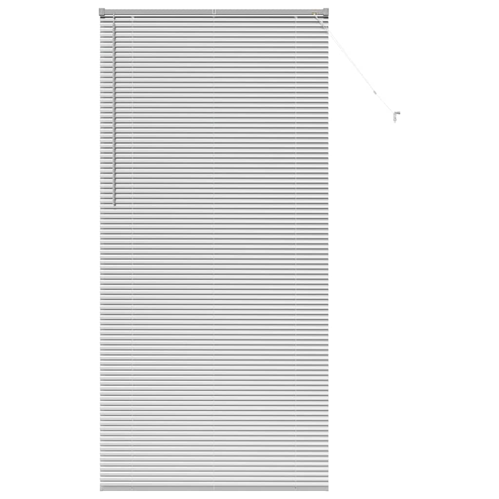Vidaxl venetiaanse jaloezieën zilver 220 x 105 cm aluminium