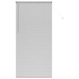 Vidaxl venetiaanse jaloezieën zilver 220 x 105 cm aluminium