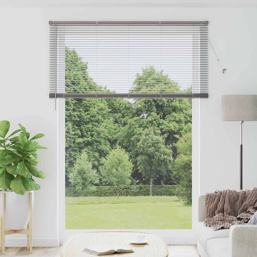 Vidaxl venetiaanse jaloezieën zilver 220 x 155 cm aluminium