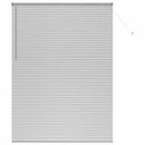 Vidaxl venetiaanse jaloezieën zilver 220 x 160 cm aluminium