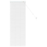 Vidaxl venetiaanse jaloezieën wit 130 x 50 cm aluminium