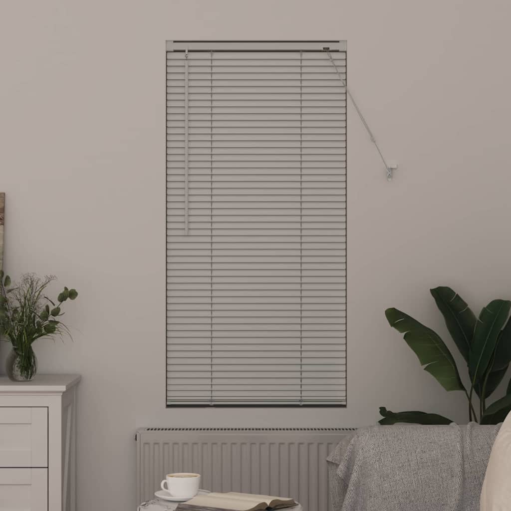 Vidaxl venetiaanse jaloezieën wit 130 x 60 cm aluminium