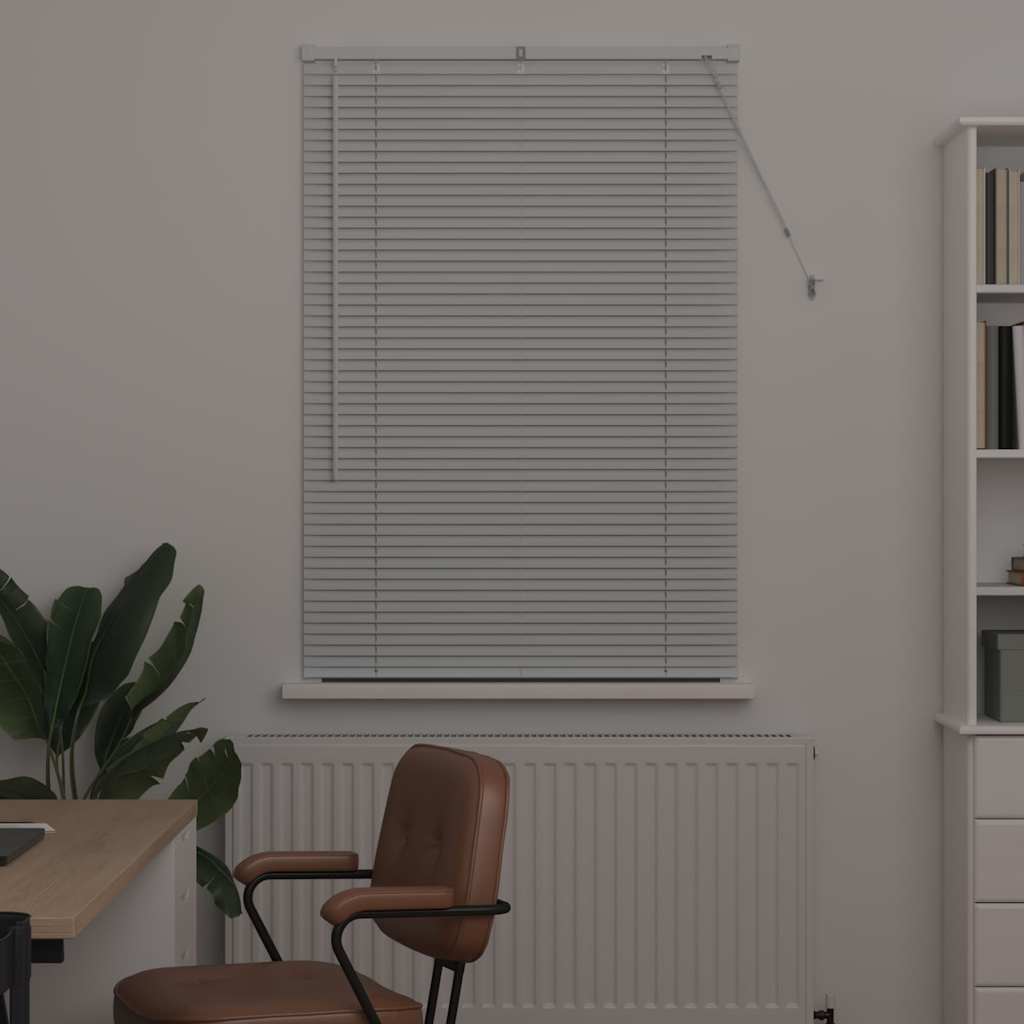 Vidaxl venetiaanse jaloezieën wit 130 x 85 cm aluminium