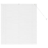 Vidaxl venetiaanse jaloezieën wit 130 x 110 cm aluminium