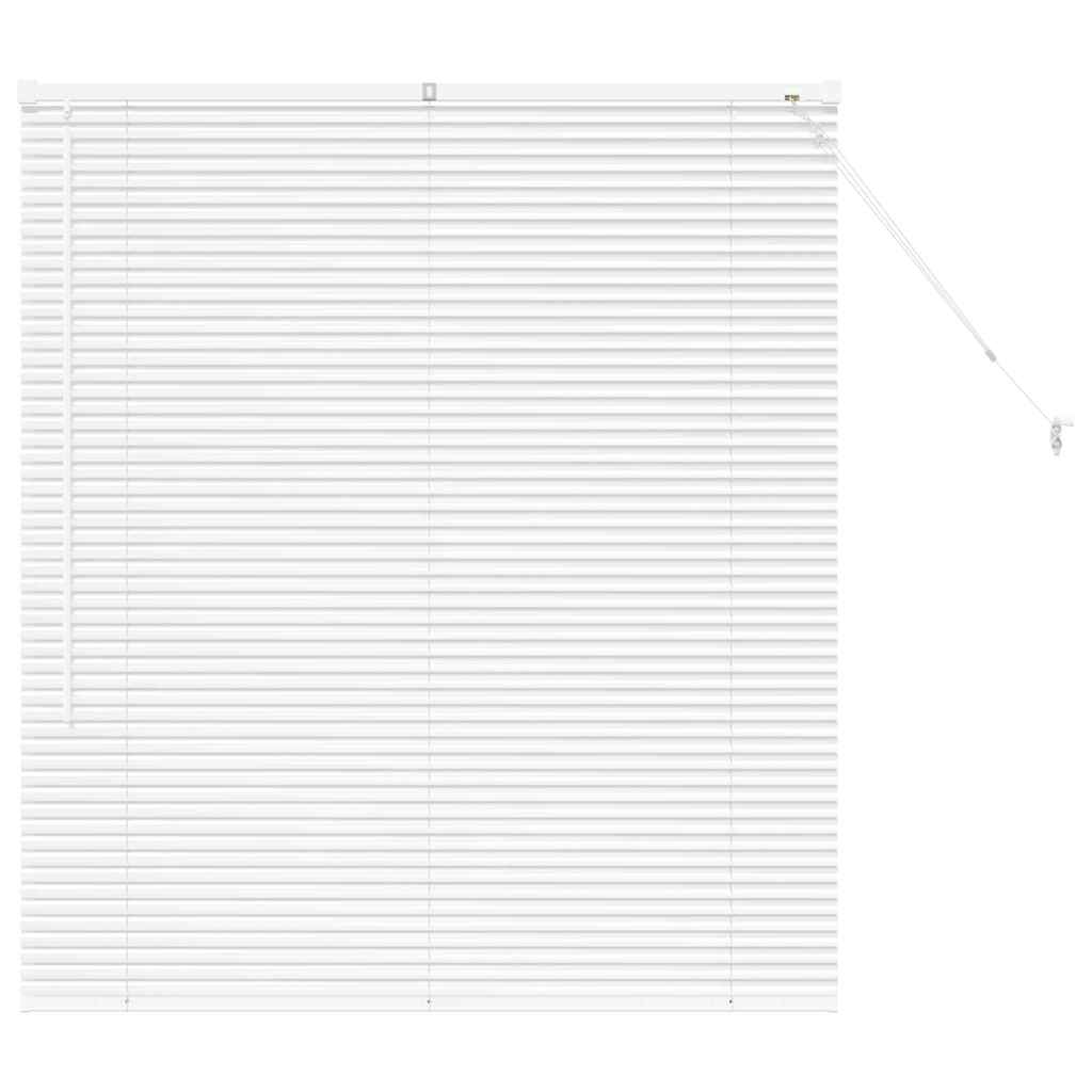 Vidaxl venetiaanse jaloezieën wit 130 x 120 cm aluminium