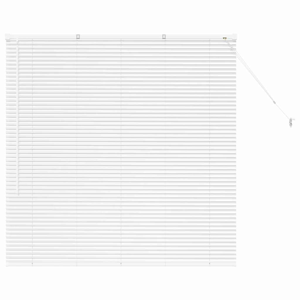 Vidaxl venetiaanse jaloezieën wit 130 x 135 cm aluminium