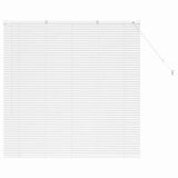 Vidaxl venetiaanse jaloezieën wit 130 x 135 cm aluminium