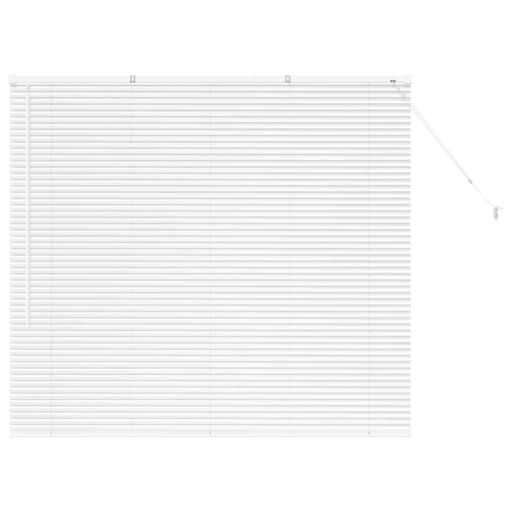 Vidaxl venetiaanse jaloezieën wit 130 x 140 cm aluminium