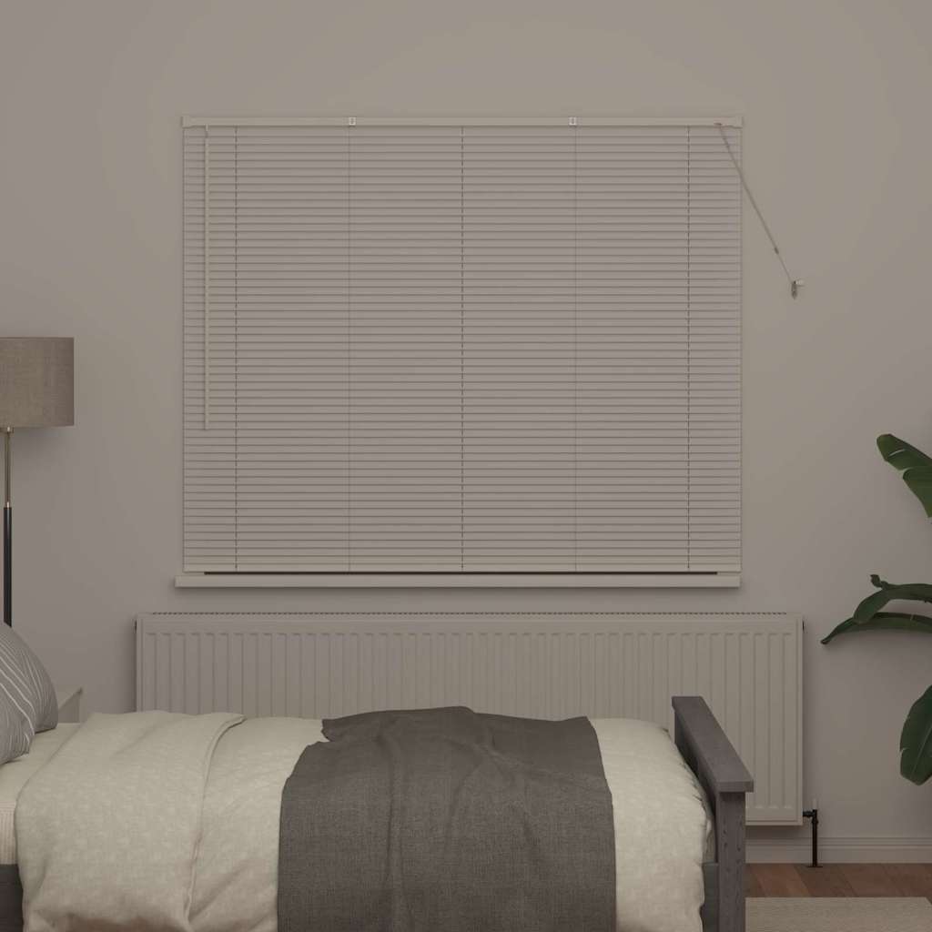 Vidaxl venetiaanse jaloezieën wit 130 x 160 cm aluminium