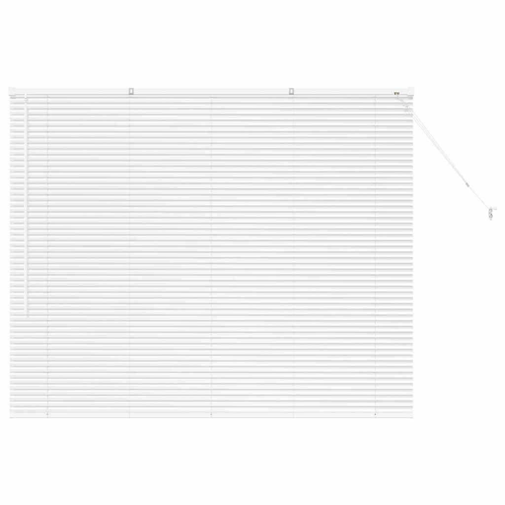 Vidaxl venetiaanse jaloezieën wit 130 x 160 cm aluminium