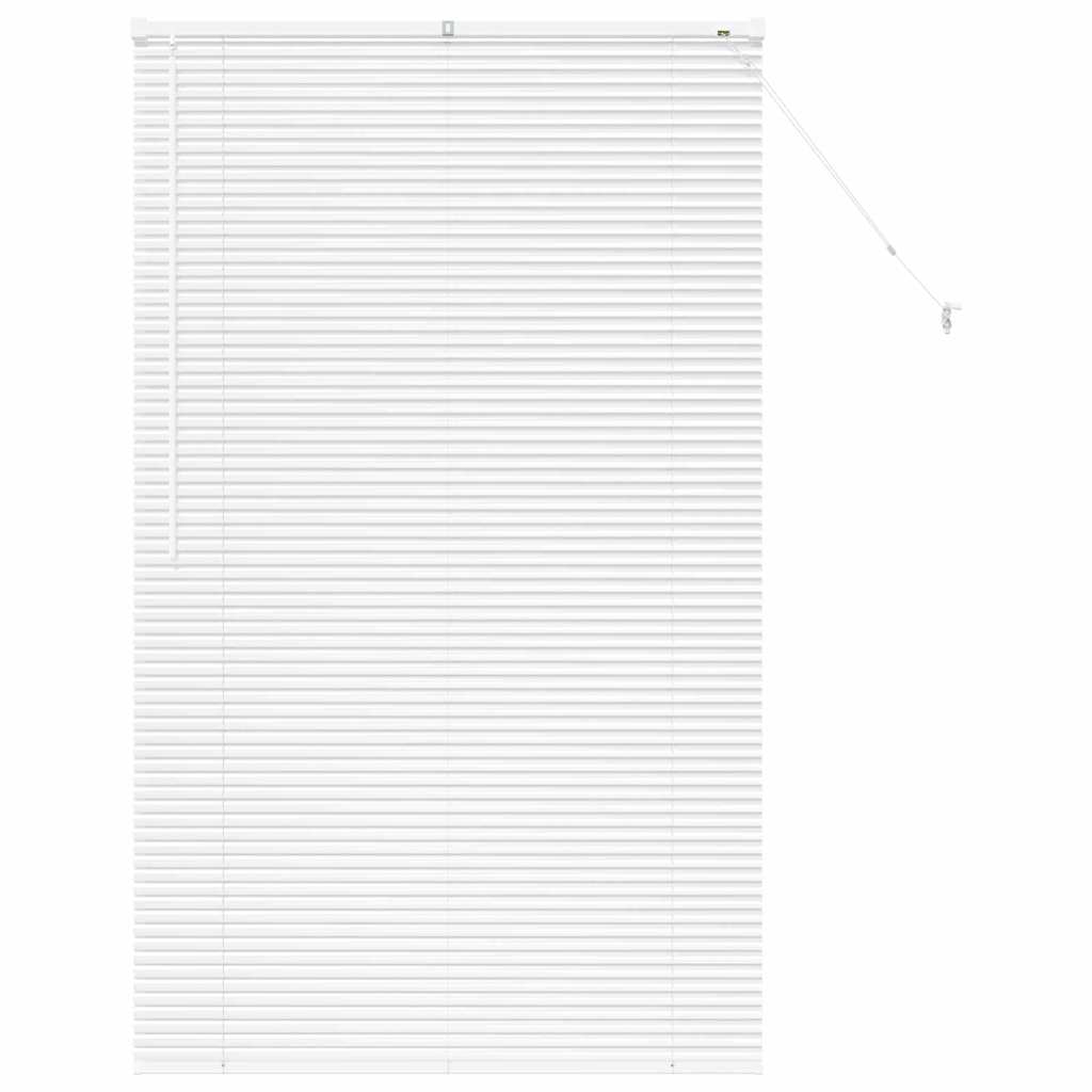 Vidaxl venetiaanse jaloezieën wit 175 x 105 cm aluminium