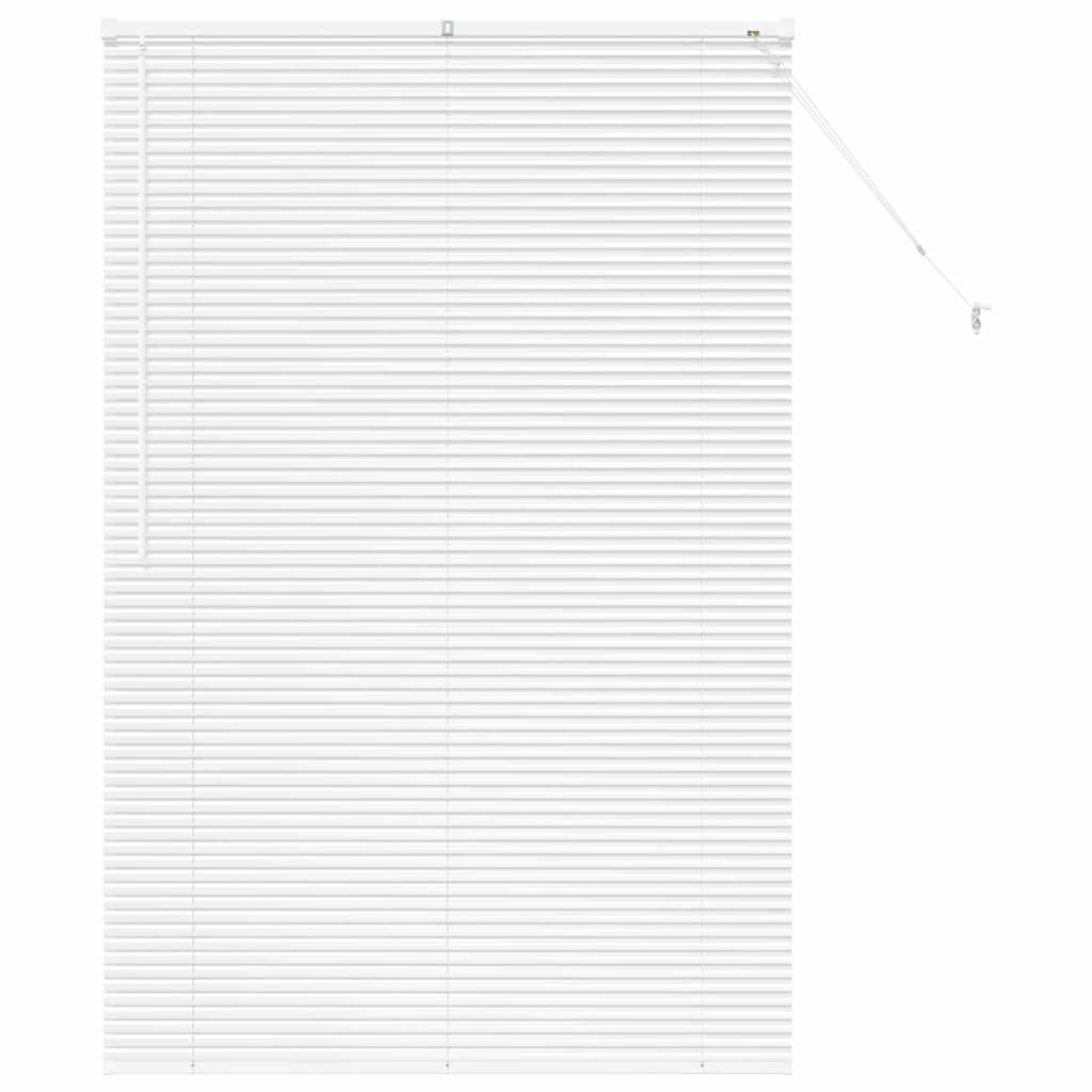 Vidaxl venetiaanse jaloezieën wit 175 x 120 cm aluminium