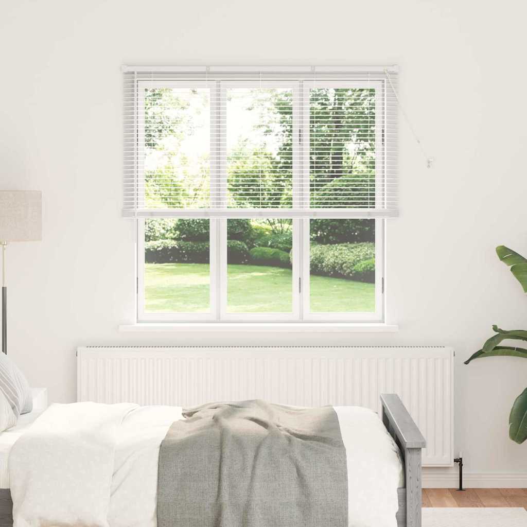 Vidaxl venetiaanse jaloezieën wit 175 x 140 cm aluminium