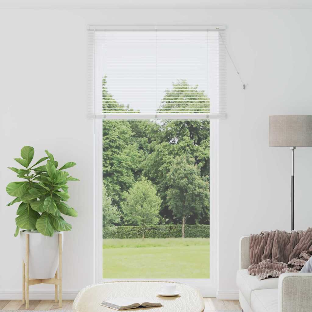 Vidaxl venetiaanse jaloezieën wit 220 x 115 cm aluminium
