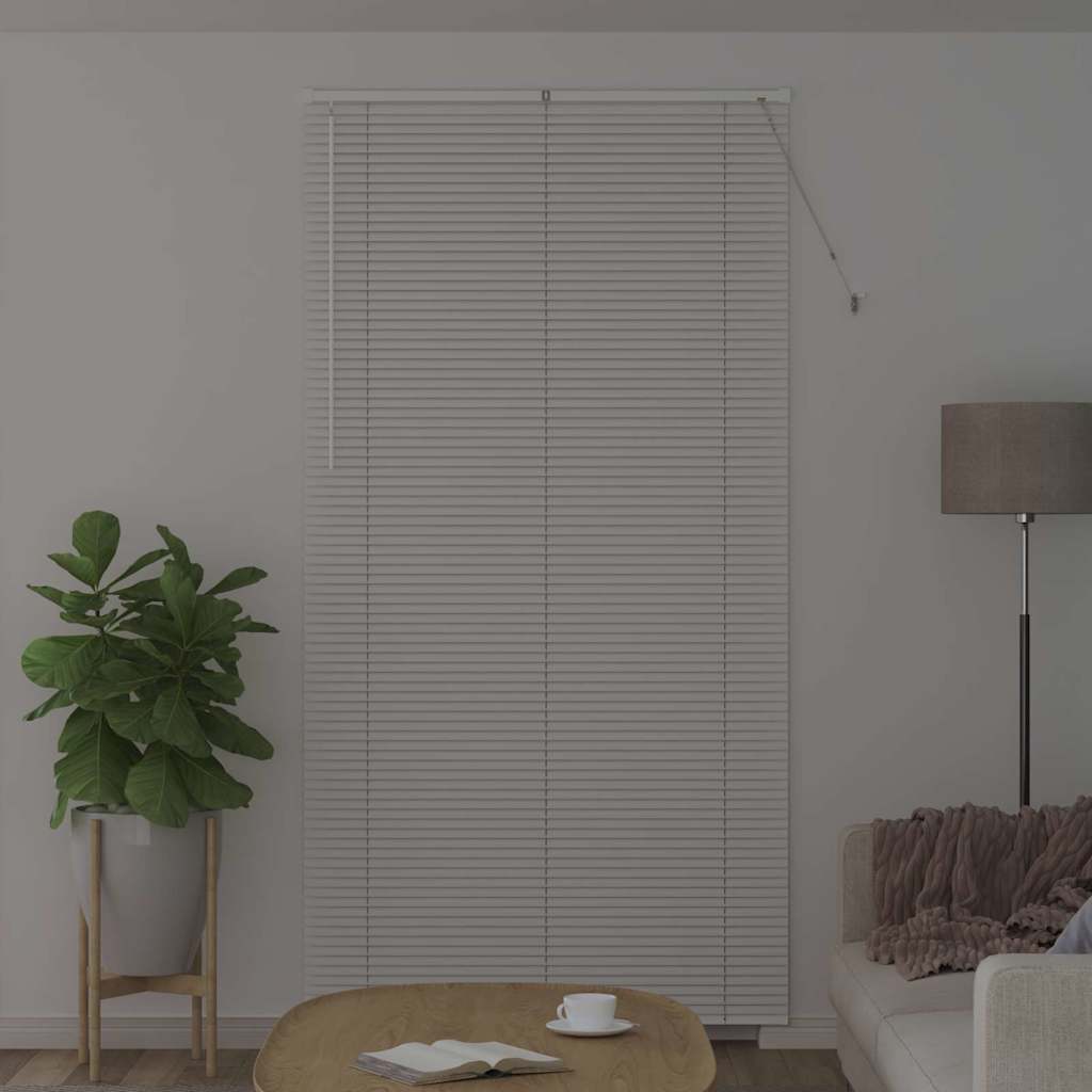 Vidaxl venetiaanse jaloezieën wit 220 x 115 cm aluminium