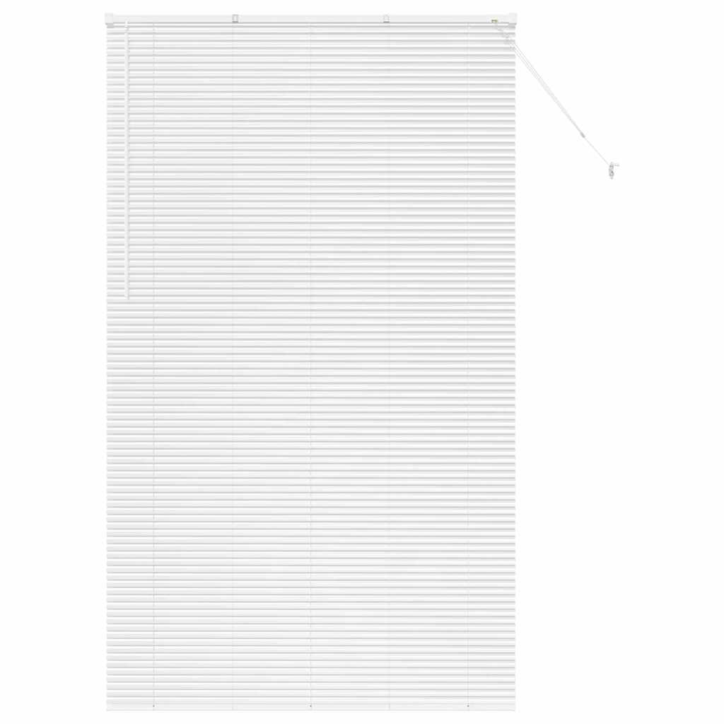 Vidaxl venetiaanse jaloezieën wit 220 x 125 cm aluminium