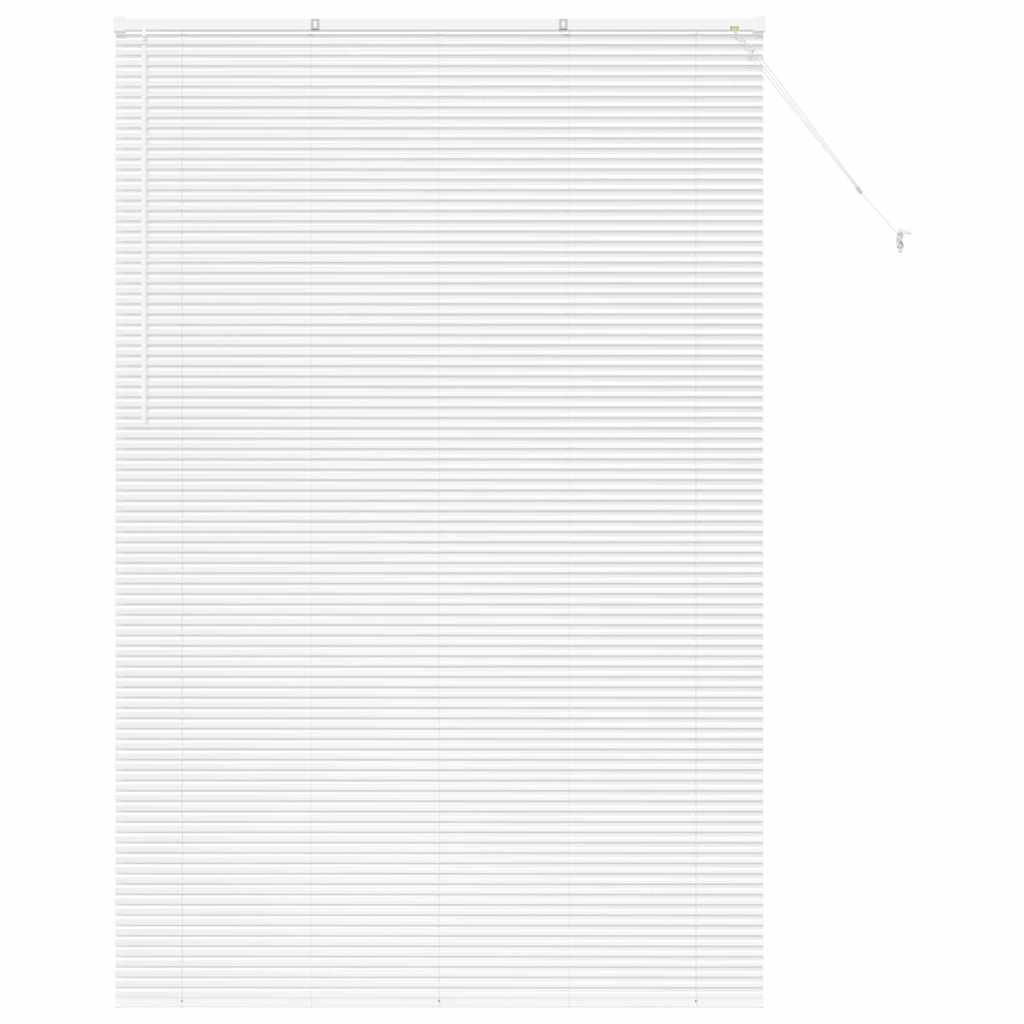 Vidaxl venetiaanse jaloezieën wit 220x150cm aluminium