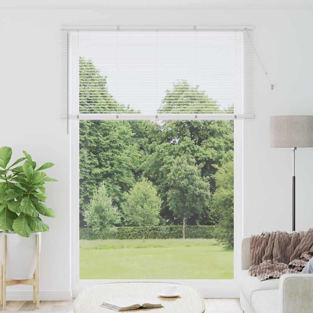Vidaxl venetiaanse jaloezieën wit 220 x 155 cm aluminium