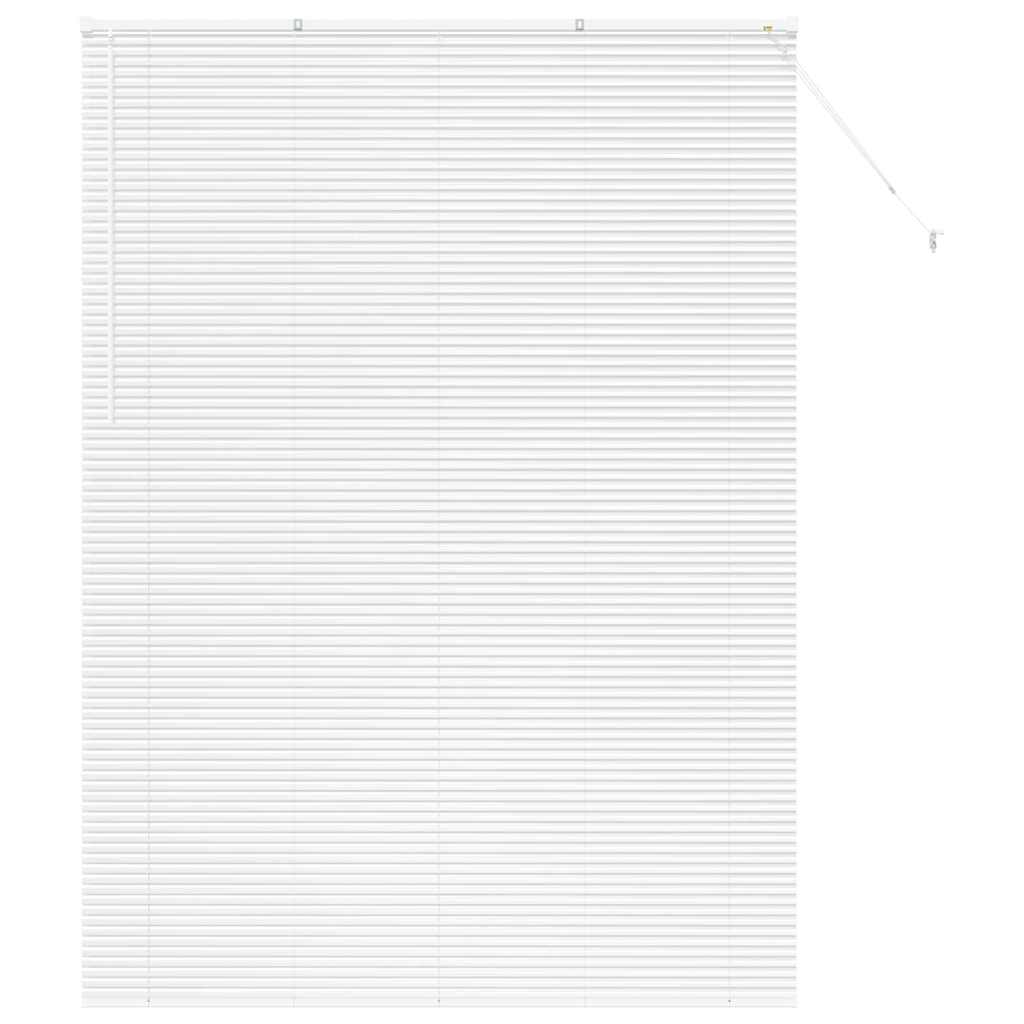 Vidaxl venetiaanse jaloezieën wit 220 x 160 cm aluminium