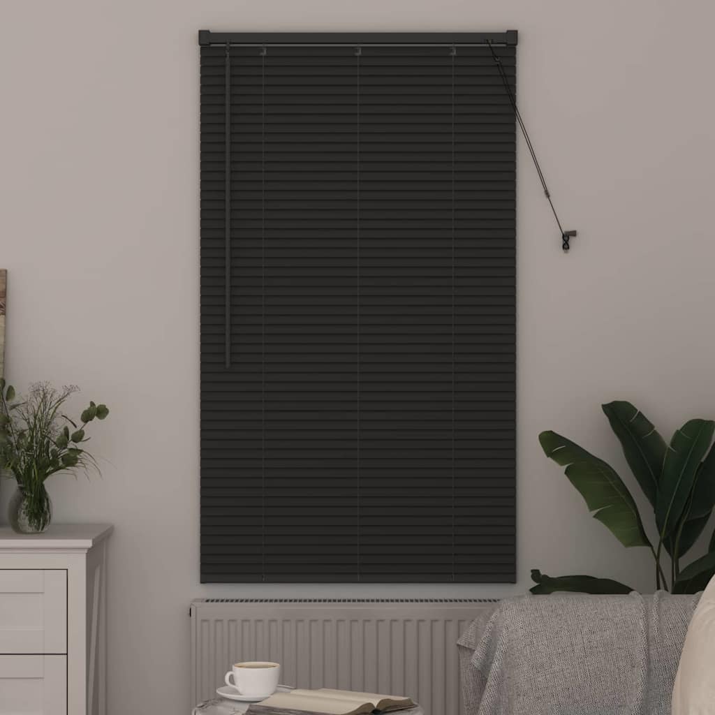 Vidaxl venetiaanse jaloezieën donkergrijs 130 x 80 cm aluminium