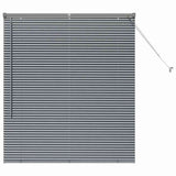 Vidaxl venetiaanse jaloezieën donkergrijs 130 x 120 cm aluminium