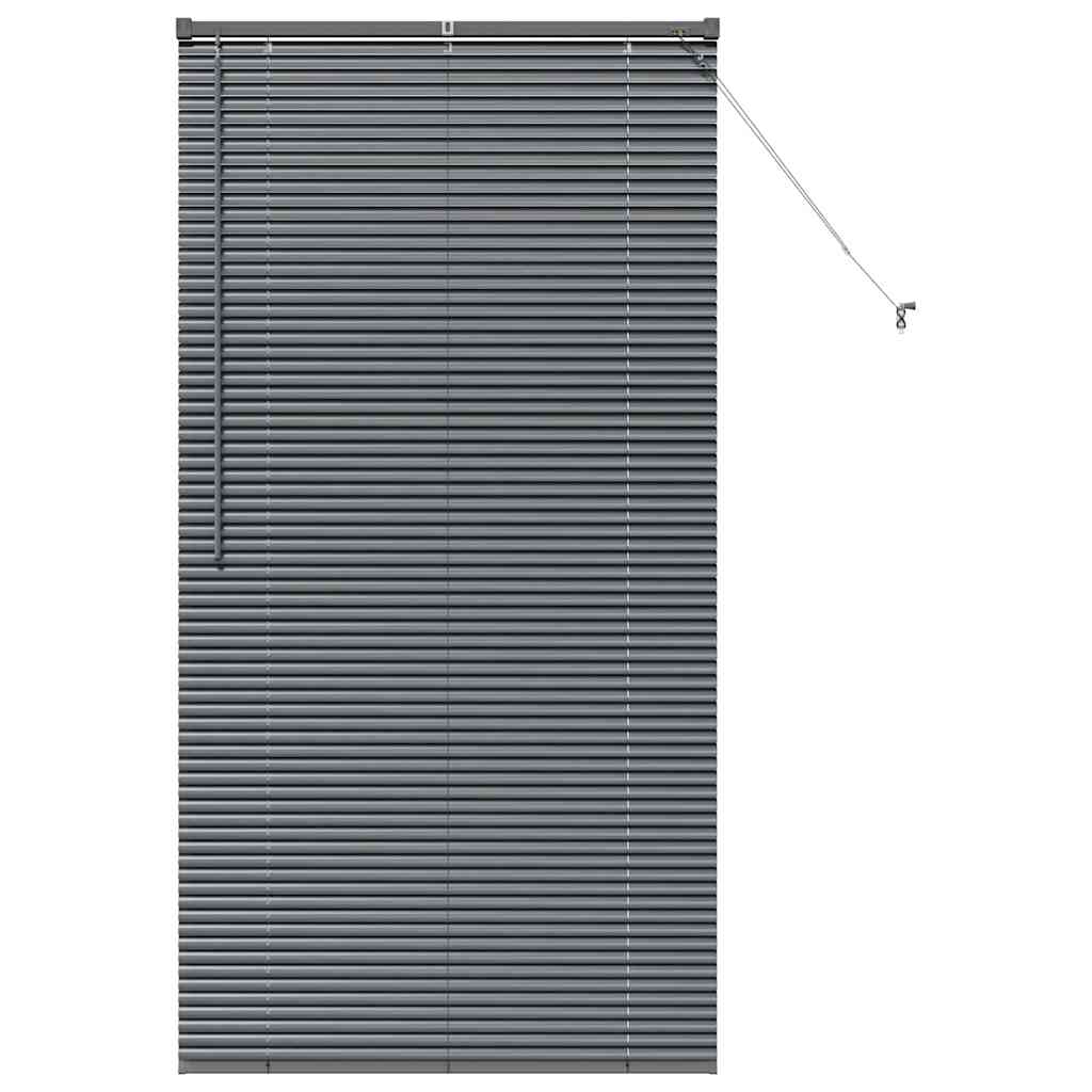 Vidaxl venetiaanse jaloezieën donkergrijs 175 x 95 cm aluminium