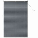 Vidaxl venetiaanse jaloezieën donkergrijs 175 x 120 cm aluminium