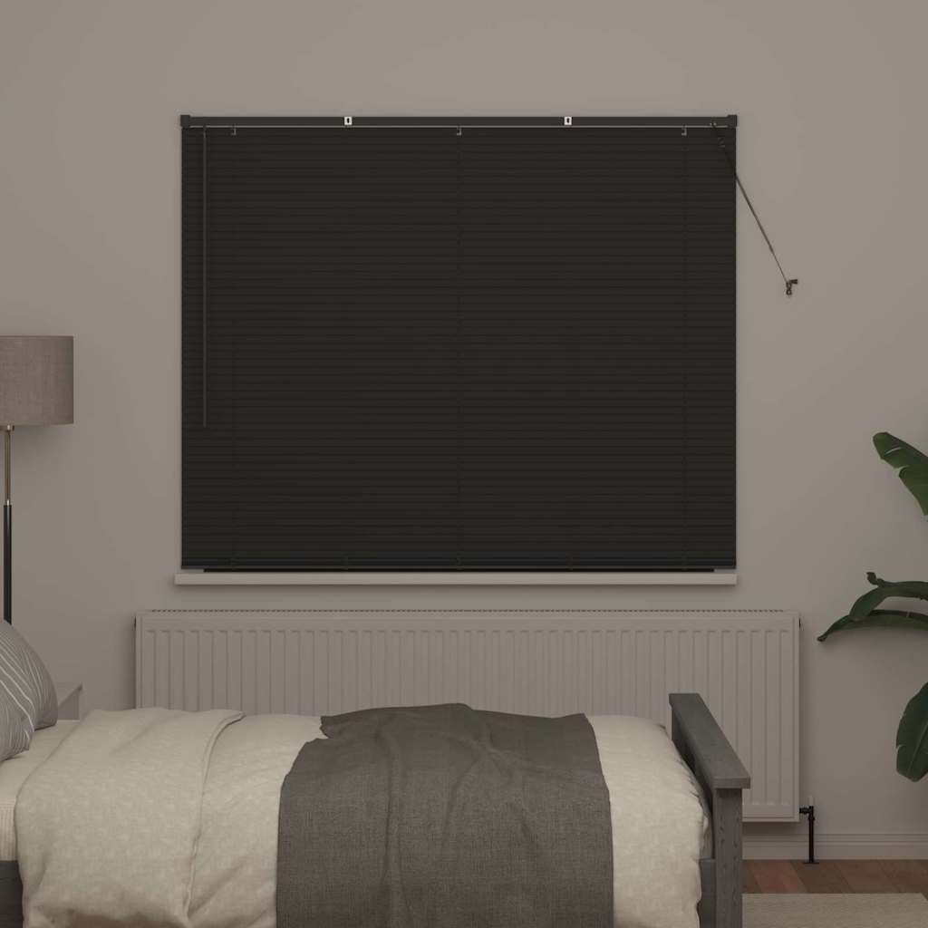 Vidaxl venetiaanse jaloezieën donkergrijs 175 x 160 cm aluminium