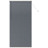 Vidaxl venetiaanse jaloezieën donkergrijs 220 x 105 cm aluminium