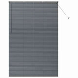 Vidaxl venetiaanse jaloezieën donkergrijs 220 x 140 cm aluminium
