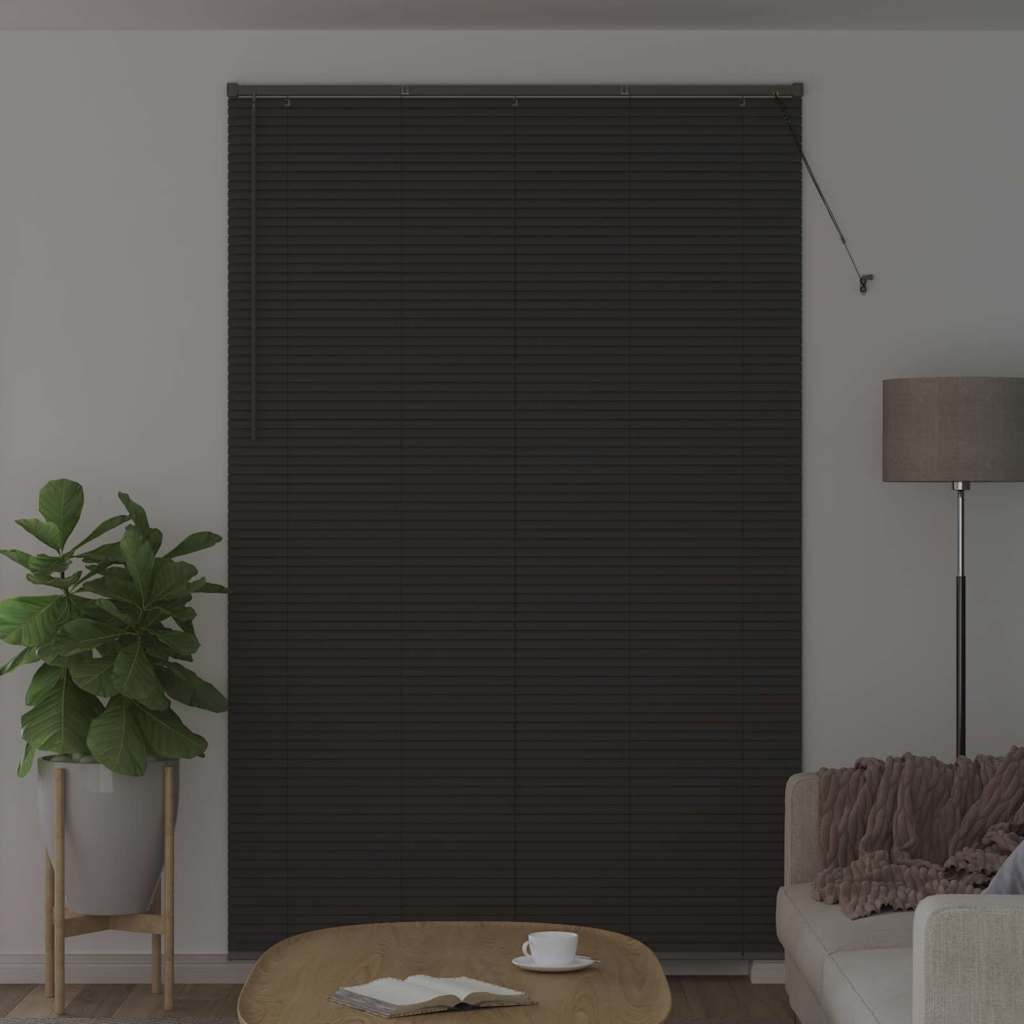 Vidaxl venetiaanse jaloezieën donkergrijs 220 x 145 cm aluminium