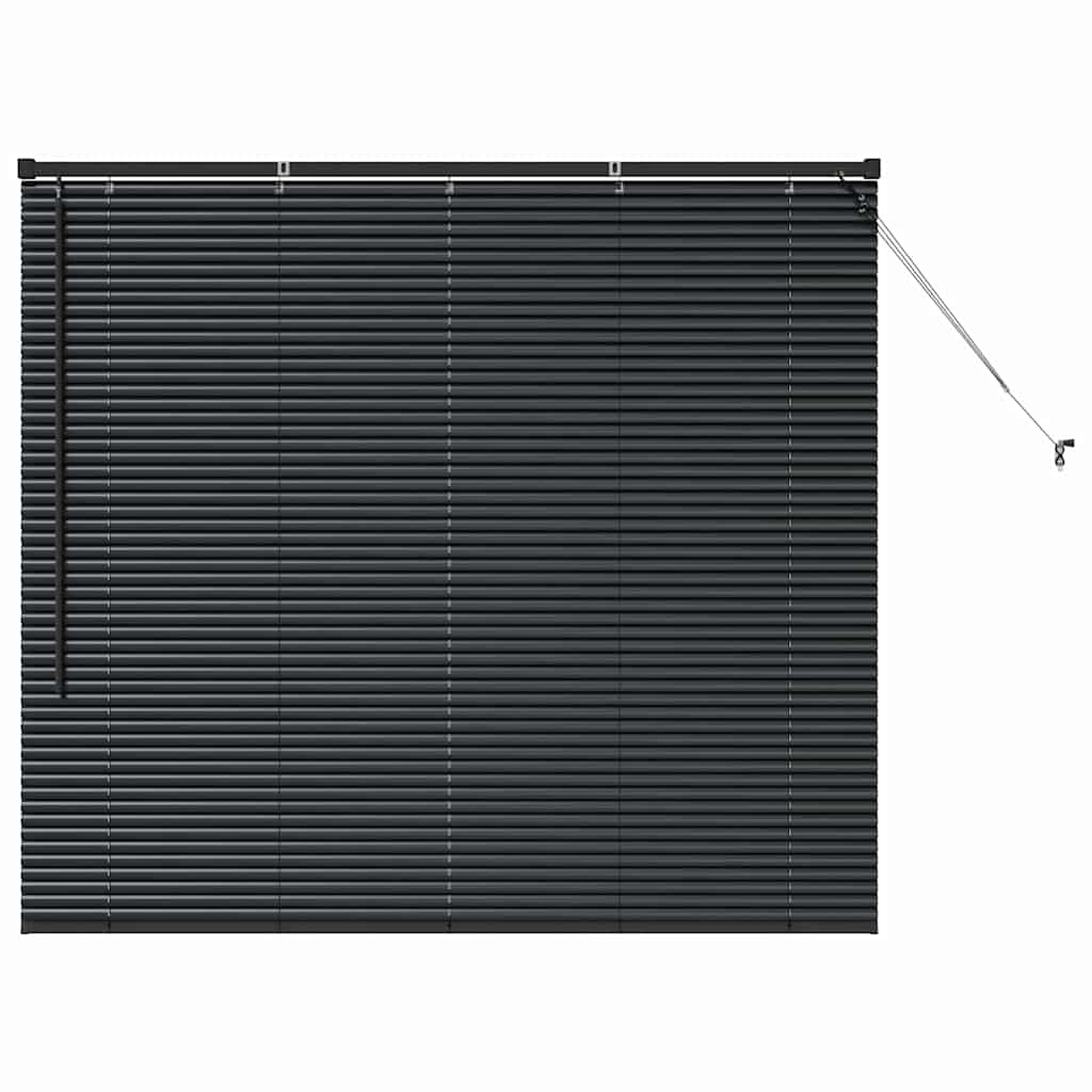 Vidaxl venetiaanse jaloezieën zwart 130 x 140 cm aluminium