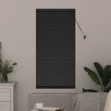Vidaxl venetiaanse jaloezieën zwart 175 x 65 cm aluminium