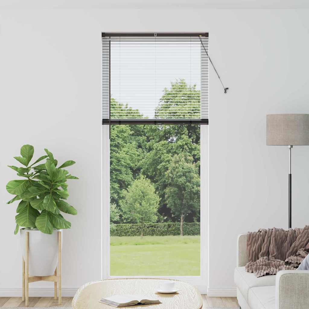 Vidaxl venetiaanse jaloezieën zwart 220 x 95 cm aluminium