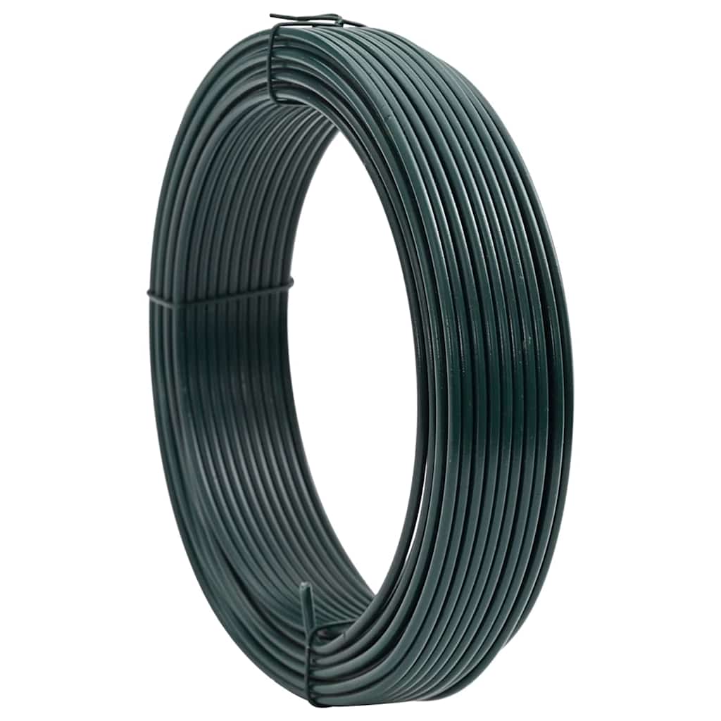 Vidaxl hek binddraad groen 80 m pvc