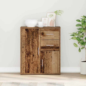 Vidaxl dressoir oudhout 60 x 31 x 70 cm bewerkt hout