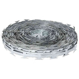Vidaxl scheermesdraad zilver 5000 x 1,9 cm gegalvaniseerd staal