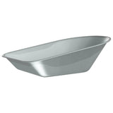 Vidaxl vervanging voor kruiwagenlade zilver 90 x 63 x 28 cm staal