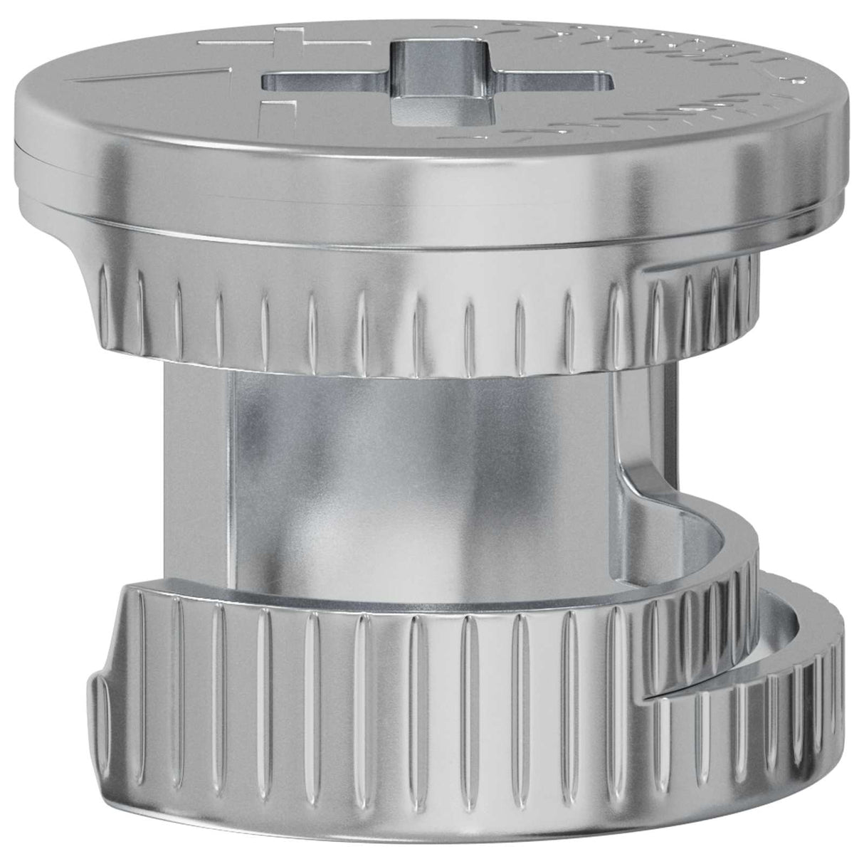 Vidaxl cam lock moeren 8372 pcs zilver staal