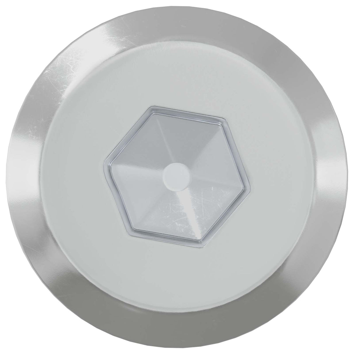 Vidaxl meubelschroeven 2 pcs zilver m6 x 60 mm staal