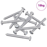 Vidaxl meubelschroeven 1600 pcs zilver staal